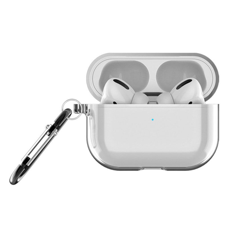 Transparent Earbuds Protective Case: Flexible Tpu Material, Shockproof Dustproof One-Piece Design - Accurate Hole Location For Earbuds Charging Case Cover For Tech Travel Accessories - Image 1