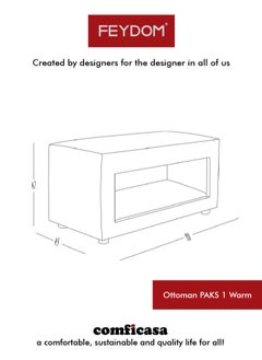 COMFICASA FEYDOM PAKS 2: The Multifunctional Ottoman Pet House - Cold Mix  - Image 3