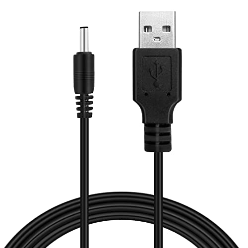 HARBENDI Replacement Charger Cord for Fairywill/KIPOZI/Dnsly/Sboly Sonic Electric Toothbrush USB Charging Cable 3.3feet Black - Image 1