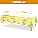 Tatuo 1 Packs Bee Plastic Tablecloths 54 x 108 Inches Sweet as Can Bee Decorative Table Cover Honey Party Tablecloth Set for Birthday Baby Shower Gender Reveal Party Decorations - Image 2