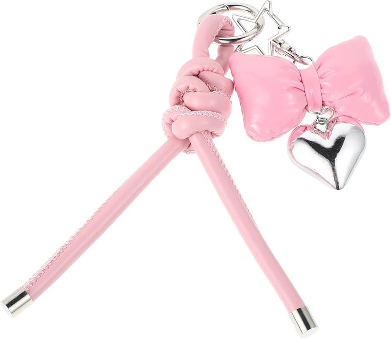 سوار هاتف أنيق بقوس وخرز مطرز للحقائب وأغطية الهواتف - Image 1