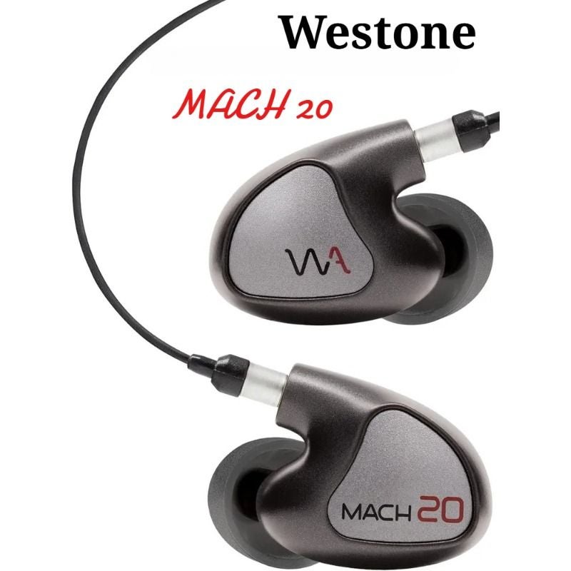 Westone Mach 20 Wired Earphones, Dark Gray - Image 5