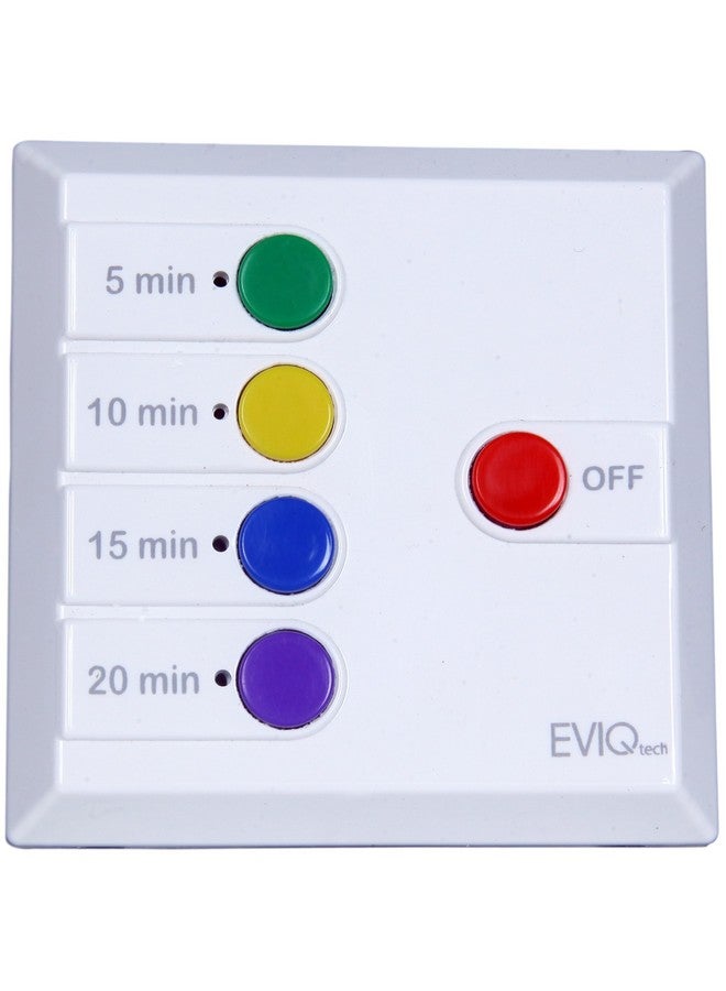 SwiGO 5,10,15,20 Mins Auto Cut Off Timer Switch for Water Motor Pump up to 2 HP Single Phase Direct Supply for Monobloc Pumps Water Heater Exhaust Fans and Lighting Loads up to 16 AMPS (White) - Image 1