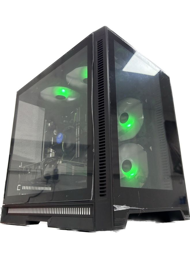 فرست بلاير بي سي ألعاب تي ام دي وولف برو معالج كور i5-10400F / ذاكرة وصول عشوائي (رام) سعة 16 جيجابايت (8 × 2) / محرك أقراص اس اس دي سعة 1 تيرابايت / نظام تشغيل ويندوز 10 برو / انفيديا جي فورس جي تي اكس 1650 مع مراوح RGB أسود - Image 2