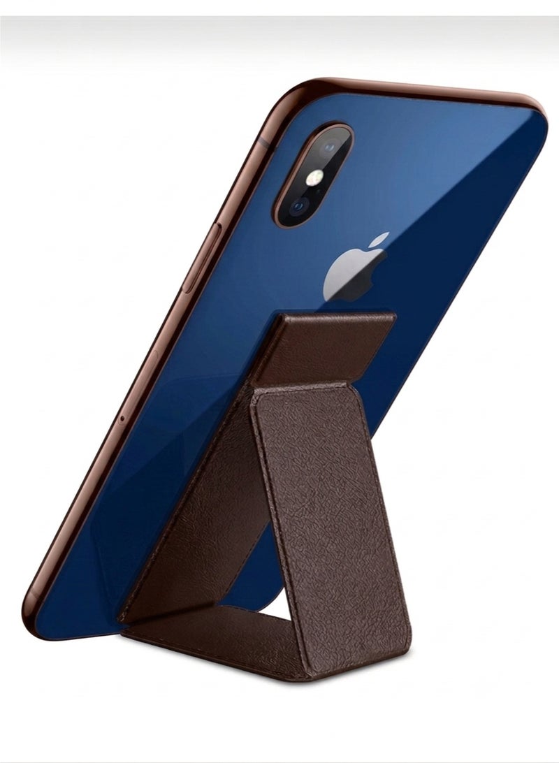 Winmax Magnetic Foldable Phone Stand Holder, Brown - Image 3