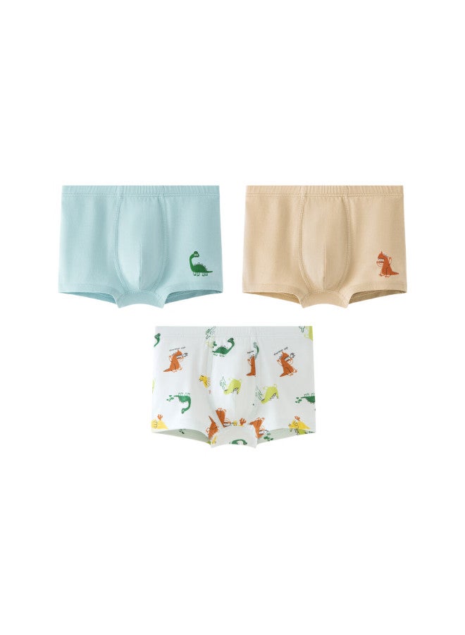 Minibala Boys' Pure Cotton Children's Underwear, Comfortable And Breathable, No Wedgie, Boxer Briefs, Class A Antibacterial - Image 2