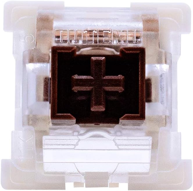 OUTEMU Brown Switches- 65 Pack, 3-Pin Tactile Dustproof Key Switches - Replacement Switches for Mechanical Gaming Keyboard - Image 2