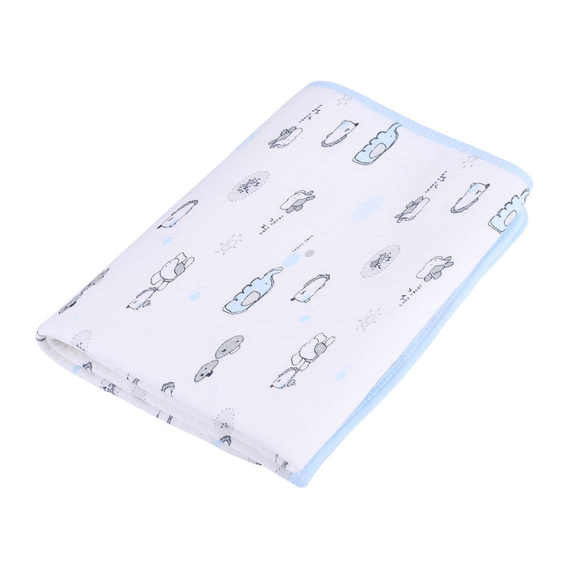 Changing Pad: Soft Cotton, Wrinkle-Resistant, Fast-Absorbent - Leak-Proof Changing Nappy Cover for Baby Home or Travel Use - Image 1