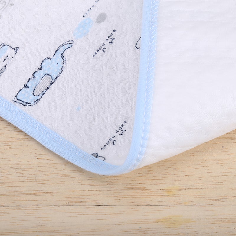 Changing Pad: Soft Cotton, Wrinkle-Resistant, Fast-Absorbent - Leak-Proof Changing Nappy Cover for Baby Home or Travel Use - Image 4