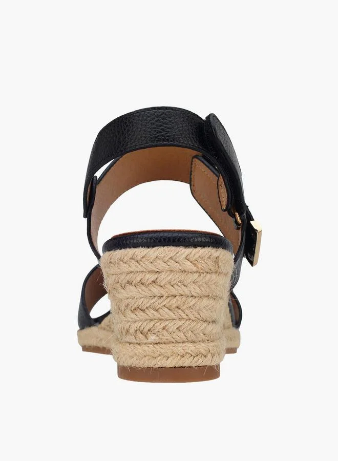 Peppermint BLACK Women Back Strap Espadrilles for Women | Best Price UAE