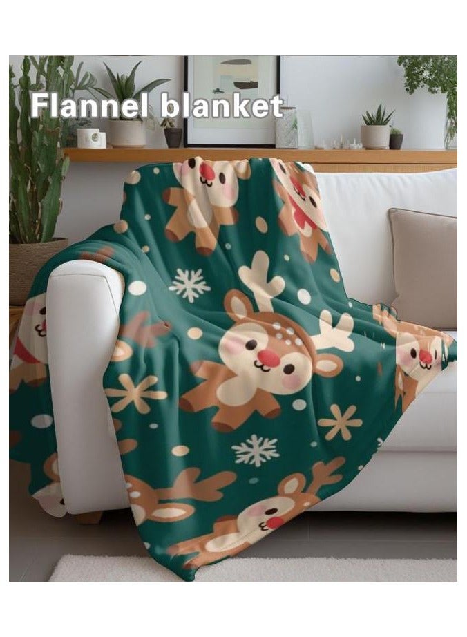 general Children's or student cartoon flannel thin blanket (warm and comfortable, suitable for sleep, games) 100cm*150cm - 579 - Image 1