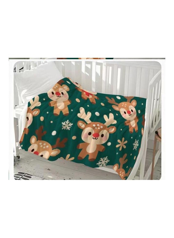general Children's or student cartoon flannel thin blanket (warm and comfortable, suitable for sleep, games) 100cm*150cm - 579 - Image 3