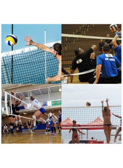 Generic Volleyball Net First Grade High Quality 9m*1m for Swimming Pool Beach Backyard Professional Volleyball Net Set White  - Image 5