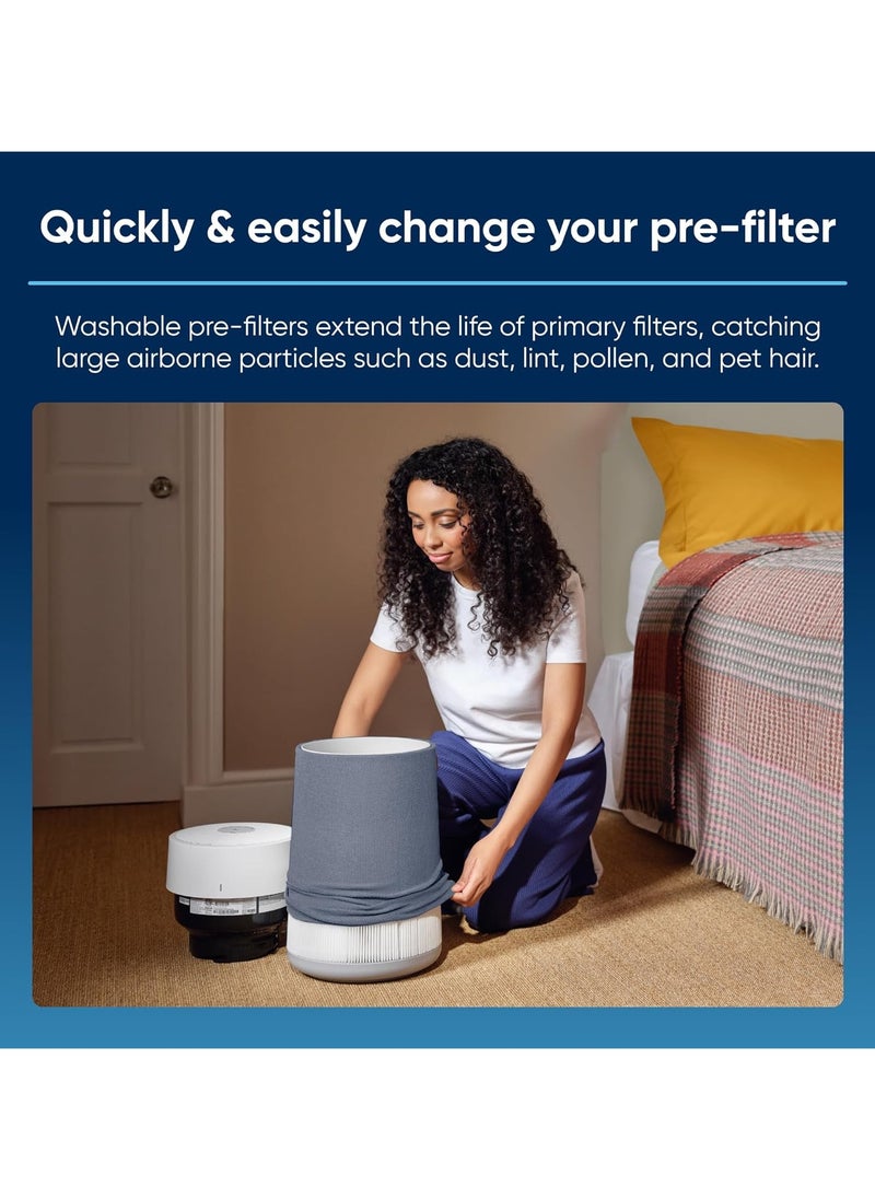 Blueair - Genuine Pre-filter Fabric Cover for Blue Max 3350i Air Purifier in Seabed Blue - Image 1