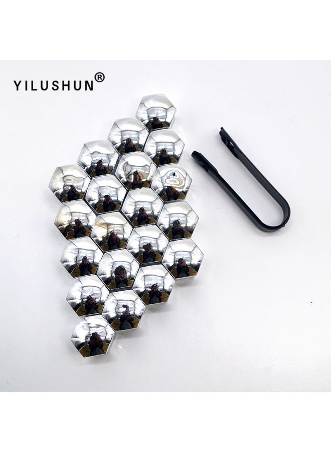 17mm19mm21mm General Auto Parts Tire Screw Cap Wheel Hub Decorative Plastic Shell Nut Protective Cover