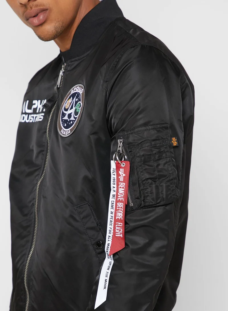 Alpha Industries NASA MA-1 Moon Landing Badge Jacket