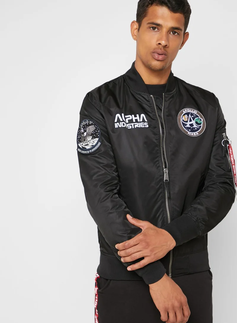 Alpha Industries NASA MA-1 Moon Landing Badge Jacket