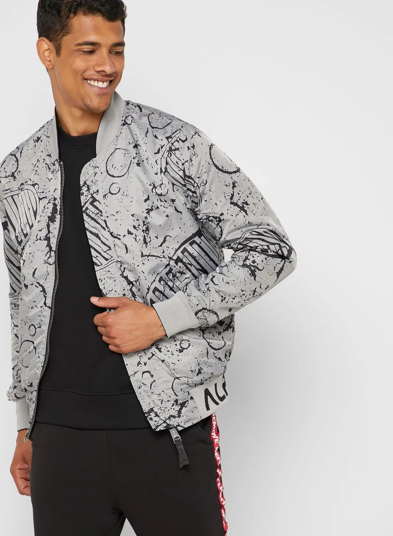 Alpha Industries NASA MA-1 Moon Landing Badge Jacket