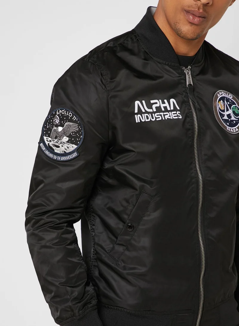 Alpha Industries NASA MA-1 Moon Landing Badge Jacket