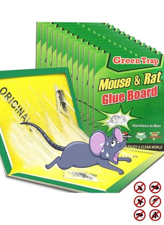 12 Pack Large Mouse Glue Traps with Enhanced Stickiness, Rat Mouse Traps, Snake Mouse Traps Sticky Pad Board for House Indoor Outdoor,Easy to Set,Extra Large (8.3" x 12") - pzsku/Z6EE1388A8D64CA582B9CZ/45/1748625976/31e2fbe5-da84-4df6-be9d-32f2c7245473