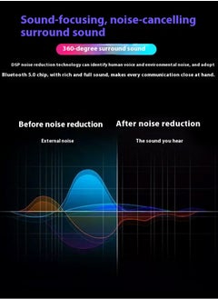 Generic Rechargeable Bluetooth Speaker Stereo Sound, Portable Wireless Speaker App Control, TF & FM Radio & USB & AUX Connection Black  - Image 4