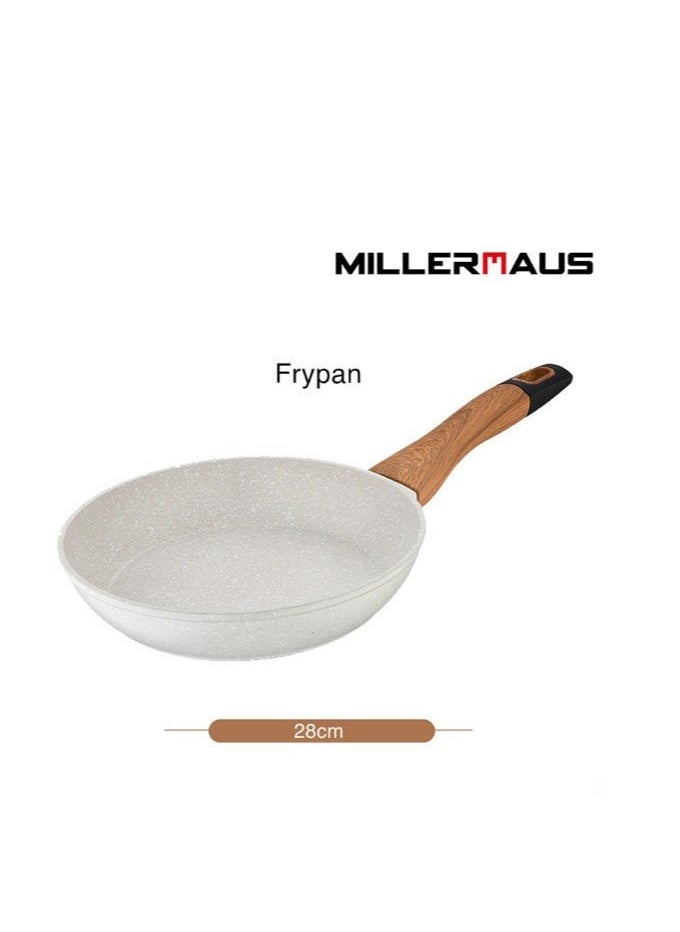MILLERHAUS MILLERHAUS Aluminum Fry Pan Marble Non-Stick Coating, 28cm x 5.4cm, MH-4502  - Image 2