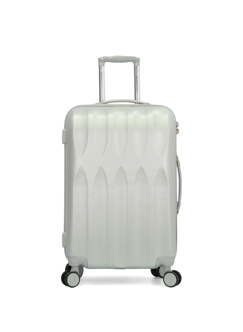 GIORDANO Giordano Hardside Luggage Trolley  3 PCS Set ,Silver