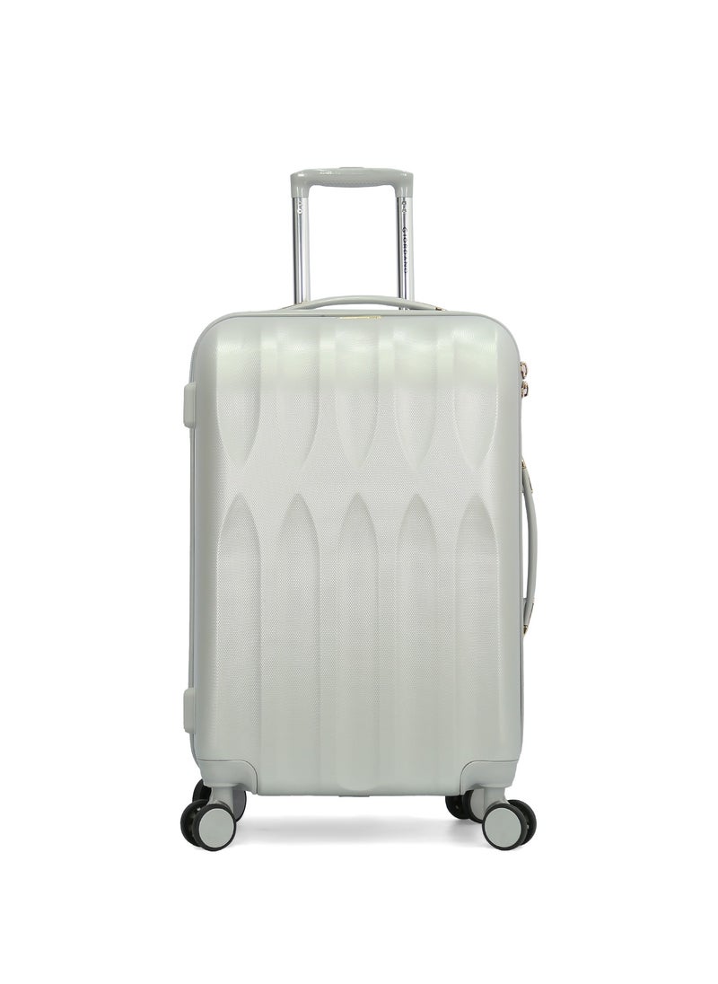 GIORDANO Giordano Hardside Luggage Trolley  3 PCS Set ,Silver  - Image 2
