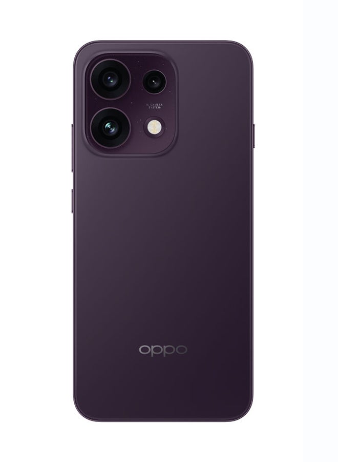 أوبو Reno16 F AI Phone Dual SIM 5G Twilight Violet 12GB RAM 256GB With OPPO Bubble + OPPO Enco Buds3 Pro + OPPO Magnetic Case - Middle East Version - Image 2