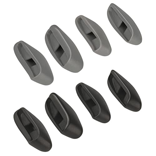 BLAZERBUCK Replacement Nose Pads Piece for Oakley Flak Jacket XLJ/Flak 2.0 XL/Half Jacket 2.0 XL/Half Jacket XLJ-Black+Grey - Image 1
