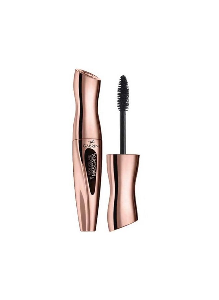 GABRINI Gabrini 3in1 Maxi Volume Mascara 