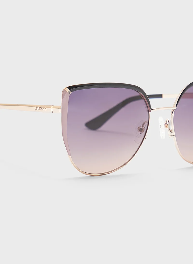 GUESS Gu0021705B59 Cat Eye Sunglasses