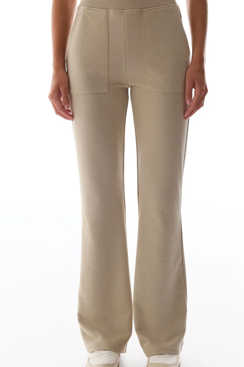 بنتي PENTI Ribana Detail Flare Sweatpants