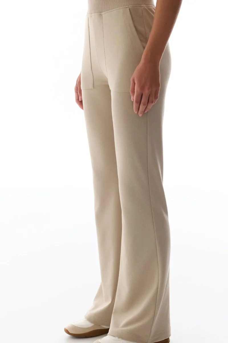 بنتي PENTI Ribana Detail Flare Sweatpants