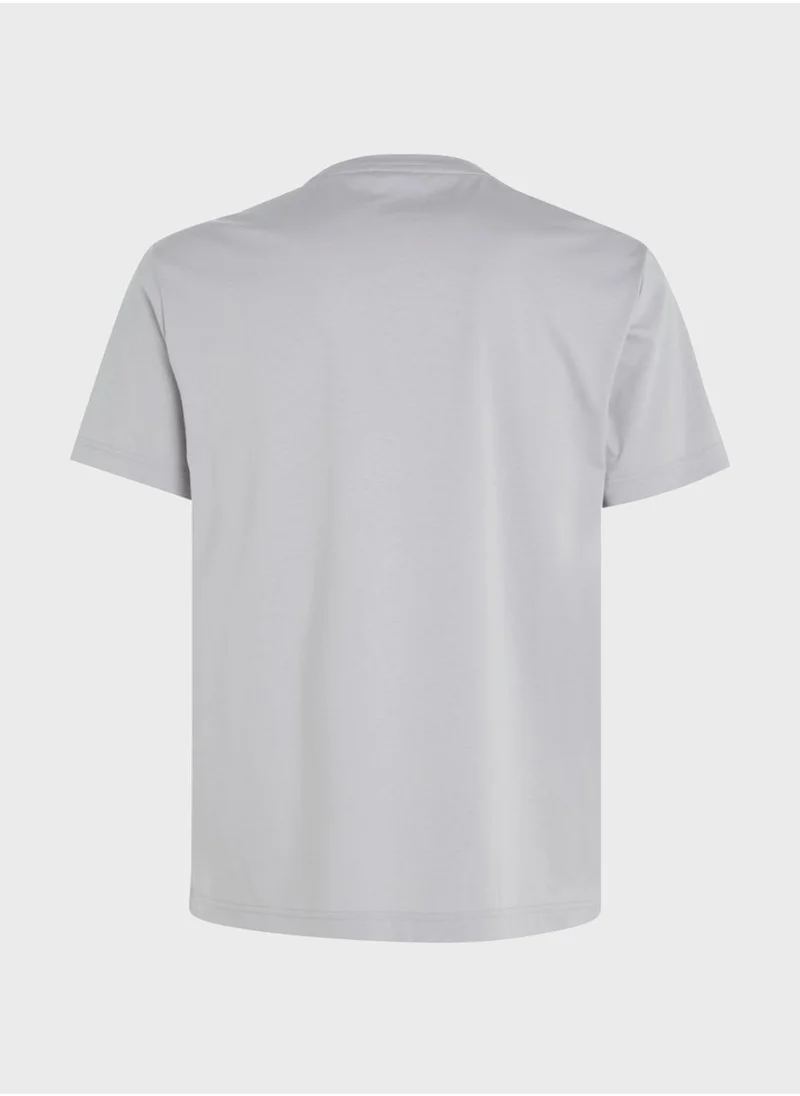 CALVIN KLEIN Logo Crew Neck T-Shirt