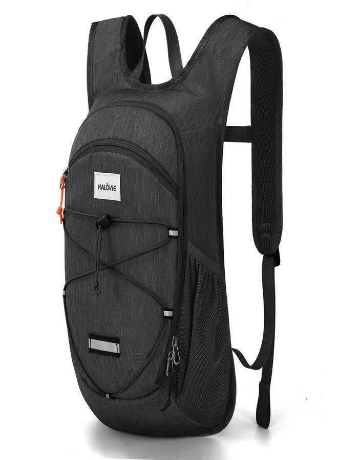 HALOVIE 15L Foldable Hiking Backpack Phone Pocket Lightweight Travel Daypack Shoulder with Chest Strap Small Packable Pack, Black, Small, Travel - Image 1
