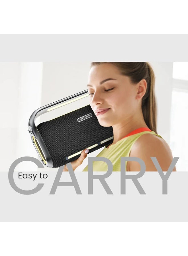 HiFuture MusicBox300 150 W Portable Bluetooth Speaker | Deep Bass | 360° Surround Sound | Long Playtime | Waterproof Design - Image 4