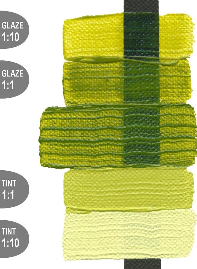 Golden Heavy Body Acrylics by GOLDEN, Green Gold, 5 fl. oz. Tube, Professional Acrylic Paint, Transparent - Image 4
