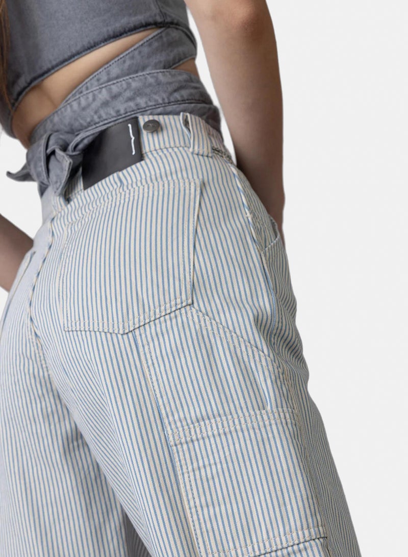 Stache Pinstriped Jeans - Image 3