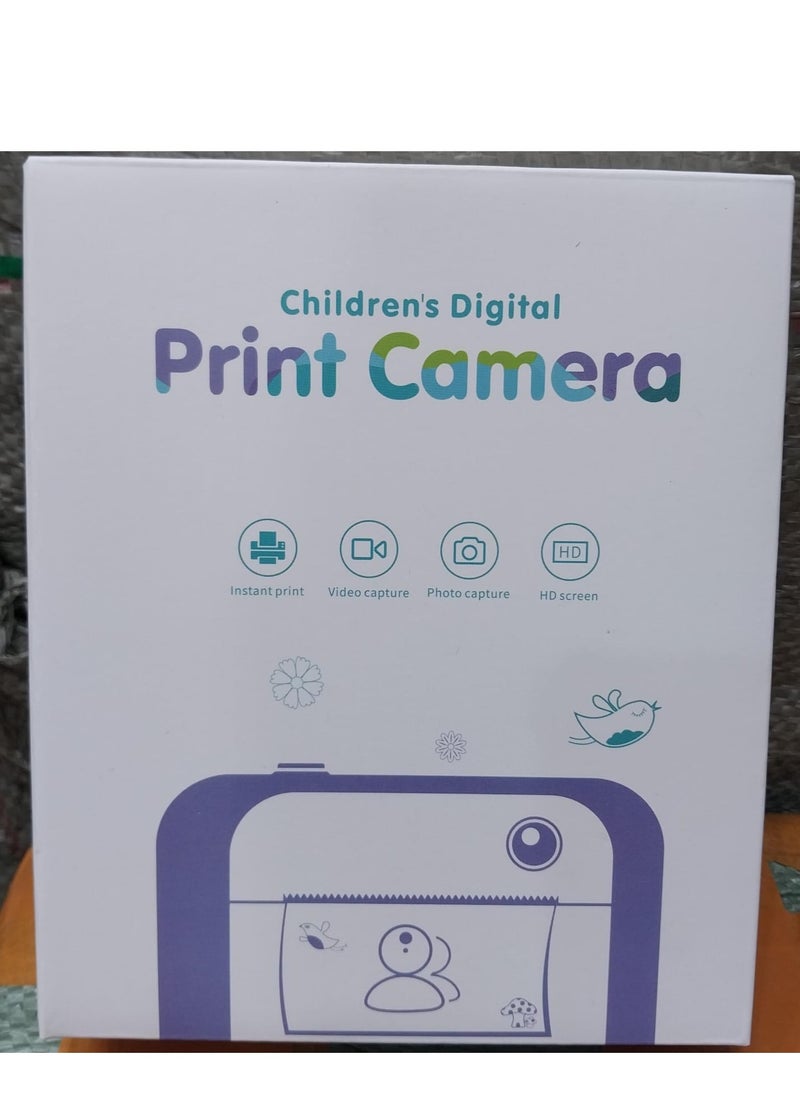 Generic Kids Camera Instant Print, Christmas Birthday Gifts for Girls Boys, Selfie Digital Camera  - Image 4