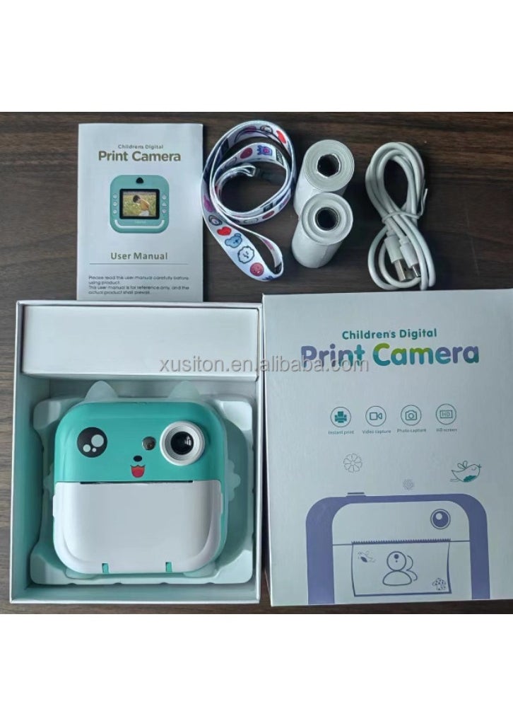 Generic Kids Camera Instant Print, Christmas Birthday Gifts for Girls Boys, Selfie Digital Camera  - Image 3
