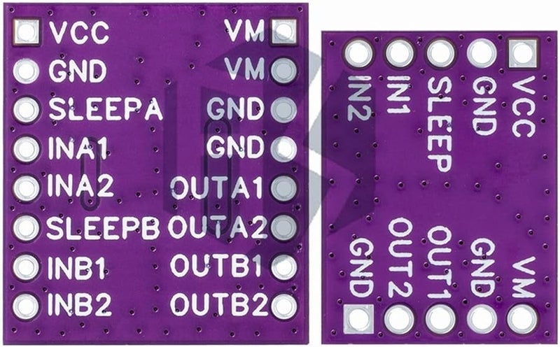 DRV8837 DC H Bridge Motor Driver Module 1 8A Stepper Board 2 Channels 2way Color - Image 5