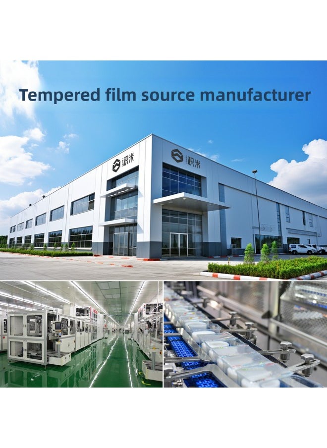 Generic - Replenishment Tempered Film O-type Enhanced Electroplating Folding 10 Pieces Independent Packaging Suitable For Huawei For Apple Super Clear Mobile Phone Film-Color:D41 NOVA11-Size:Super Reinforced Electroplated Tempered Film (ten-in-one) - Image 1