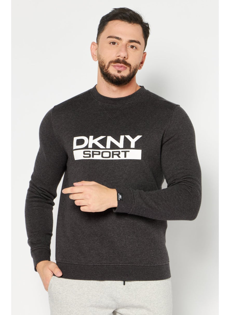 Men Sportswear Fit Training Sweatshirt, Grey - pzsku/Z6EE28D93204C8C70D1DDZ/45/_/1726108796/2ec443d1-5bf2-49d3-b21a-7772df34ee40