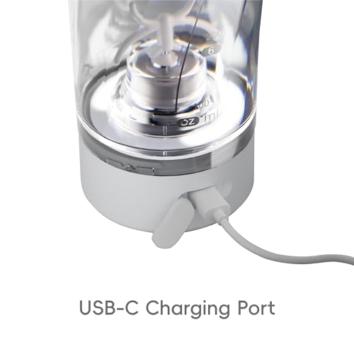 VOLTRX VortexBoost Electric Shaker Bottle, USB C Rechargeable Protein Shake Mixer, Shaker Cups for Protein Shakes and Meal Replacement Shakes, BPA-Free, Made with Tritan, Black - Image 5