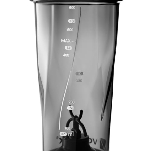 VOLTRX VortexBoost Electric Shaker Bottle, USB C Rechargeable Protein Shake Mixer, Shaker Cups for Protein Shakes and Meal Replacement Shakes, BPA-Free, Made with Tritan, Black - Image 4