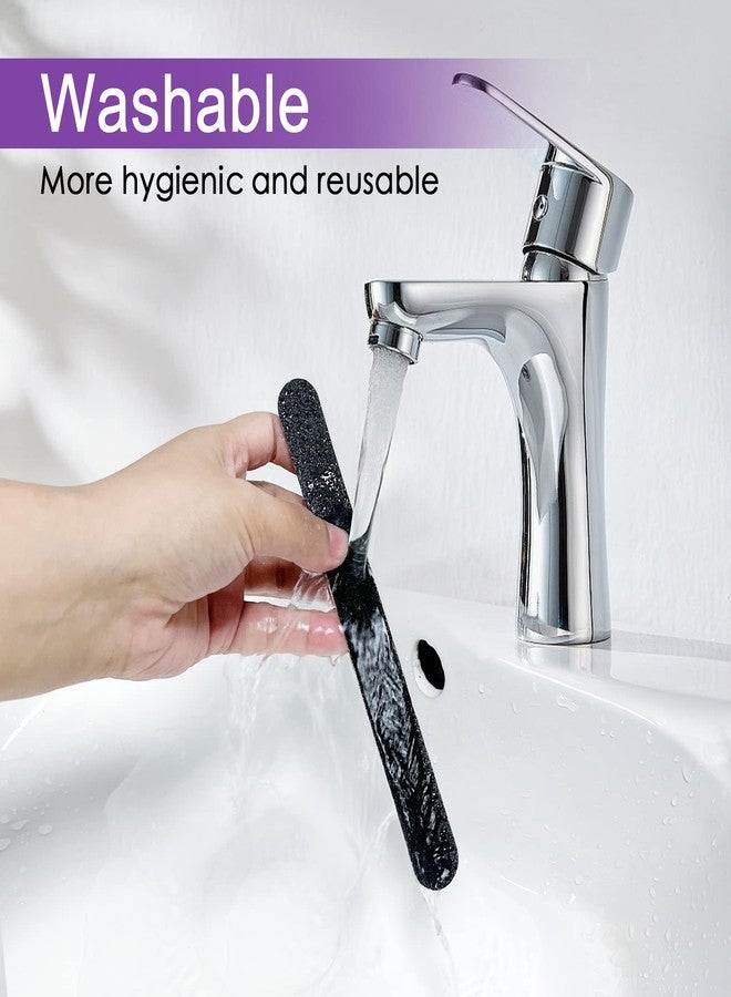 CANVALITE Nail File Thin Emery Boards for Nails 100/180 Grit Nail Files for Natural Nails Manicure Pedicure Tool for Home and Salon Use 100PCS - Image 5