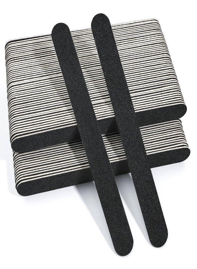 CANVALITE Nail File Thin Emery Boards for Nails 100/180 Grit Nail Files for Natural Nails Manicure Pedicure Tool for Home and Salon Use 100PCS - Image 1