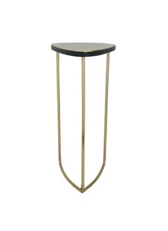 Golden Triangle Table With Black Edge And Base