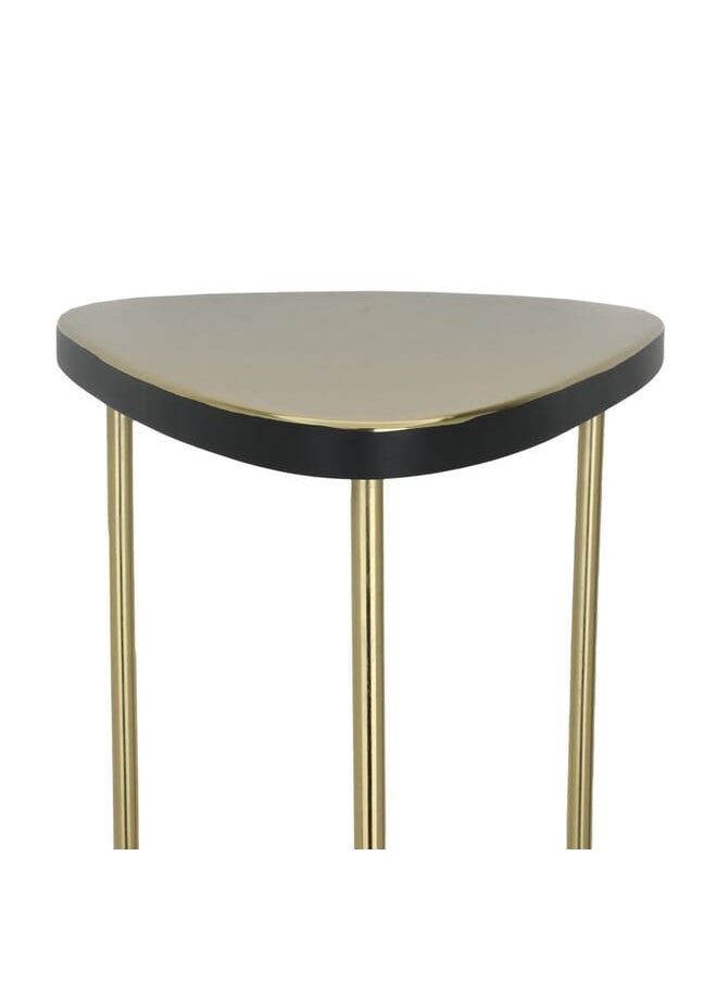 erorex - Golden Triangle Table With Black Edge And Base - Image 1